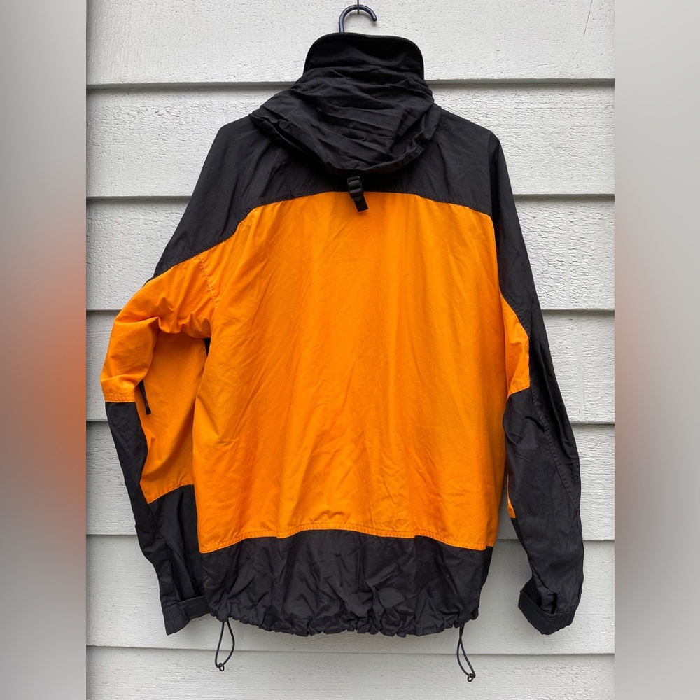 Mountain Hardware Hooded Light Weight Jacket, Men’s Large, Orange and Black - Picture 4 of 5
